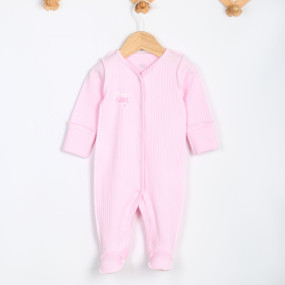 Чоловічок 365-106 рожевий (зовнішні шви) інтерлок рубчик