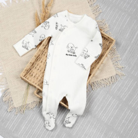 Чоловічок 468-118 Зайченя молоко (інтерлок рубчик)