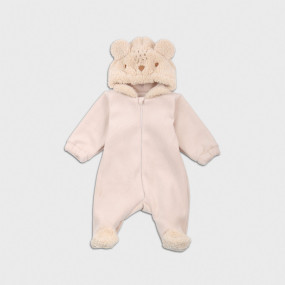 Ромпер 1067-929 беж (плюш на бавовняному підкладі) без синтепону