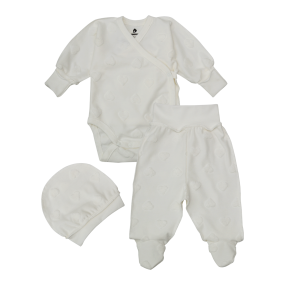 Комплект 259622 мол. "Серденька" (інтерлок) в пологовий