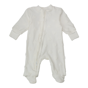 Чоловічок "Серденька" 259122 молоко (блискавка) інтерлок