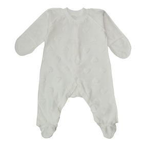 Чоловічок "Серденька" 259022 молоко (зовнішні шви) інтерлок