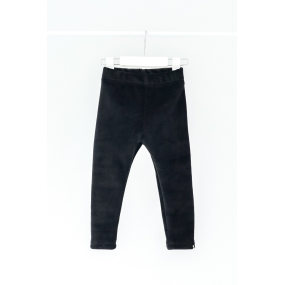 Лосини Louise чорні теплі (велюр на флісі)