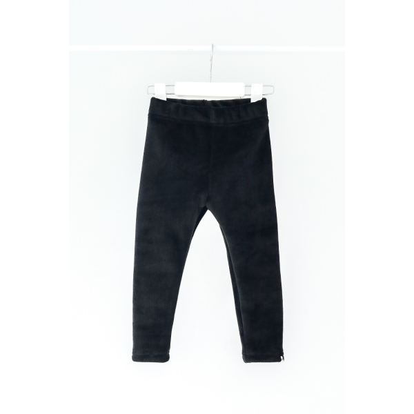 Лосини Louise чорні теплі (велюр на флісі)