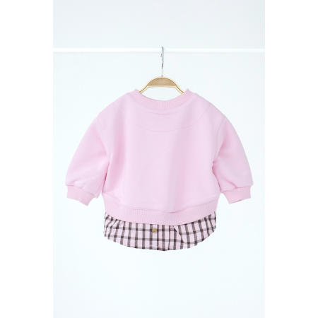 Світшот "Sofia" рожевий (тринитка петля)