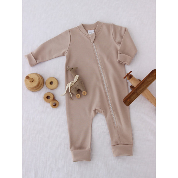 Чоловічок "Зростайка" беж на блискавці