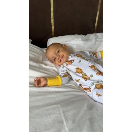 Чоловічок "Зростайка" сафарі на блискавці