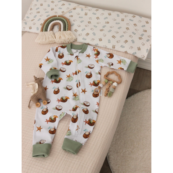 Чоловічок "Зростайка" кокоси на блискавці