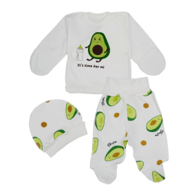 Комплект 2585 Avocado (інтерлок) зовнішні шви