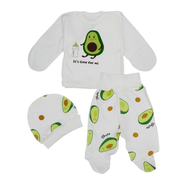 Комплект 2585 Avocado (інтерлок) зовнішні шви