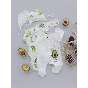 Чоловічок "Avocado" 258003 молоко (зовнішні шви) інтерлок 2