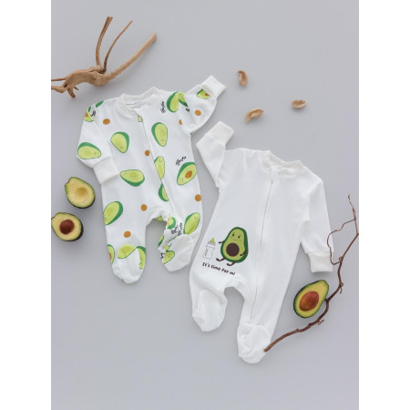 Чоловічок "Avocado" 258403 малюнок (блискавка) інтерлок