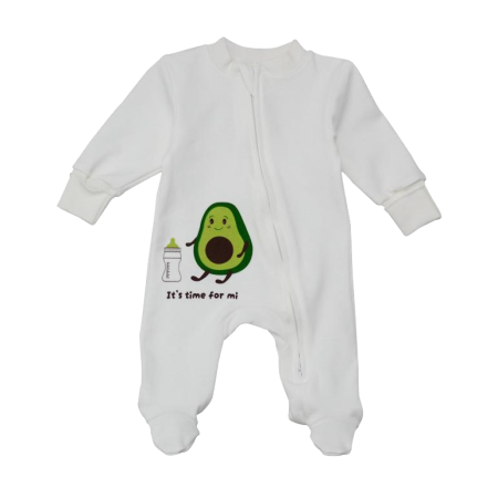 Чоловічок "Avocado" 258403 молоко (блискавка) інтерлок