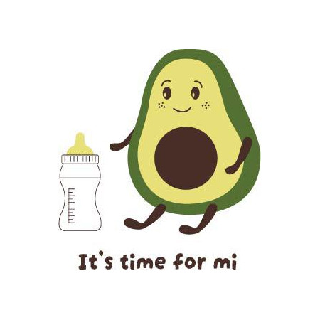 Чоловічок "Avocado" 258403 молоко (блискавка) інтерлок