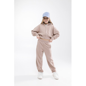 Штани МАРТІНА беж (трьохнитка без начосу) NEWGEN 2