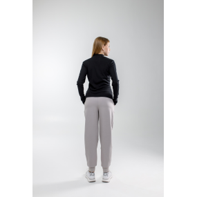 Джемпер АЛЕСІЯ чорний (мустанг рубчик) ТМ NEWGEN 2