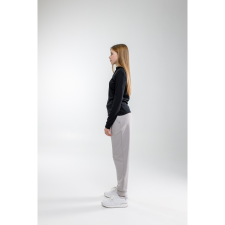 Джемпер АЛЕСІЯ чорний (мустанг рубчик) ТМ NEWGEN