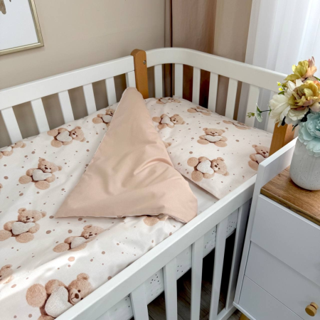 Змінна постіль - Ведмедик з сердечком (3 пр.) "Baby Mix"