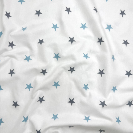 Набір пелюшок Soft Stars блакитний (90х120 см) фланель 2 шт.