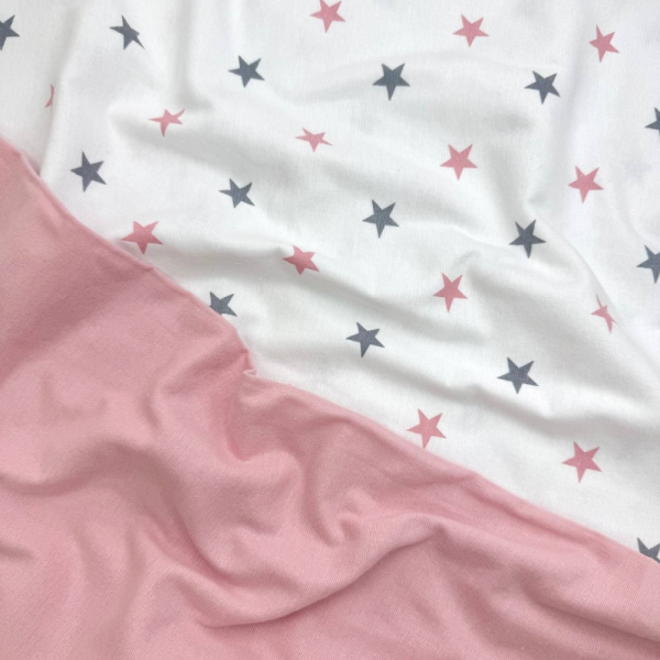 Набір пелюшок Soft Stars пудра (90х120 см) фланель 2 шт.