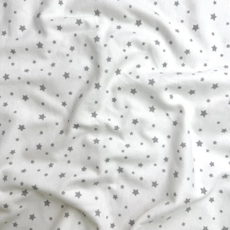 Набір пелюшок Stars Galaxy сірий (90х120 см) фланель 2 шт.