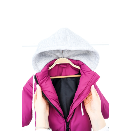 Куртка-бомбер "Bonny" фуксія (демі)