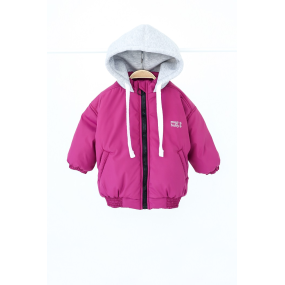 Куртка-бомбер "Bonny" фуксія (демі)