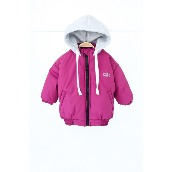 Куртка-бомбер "Bonny" фуксія (демі)