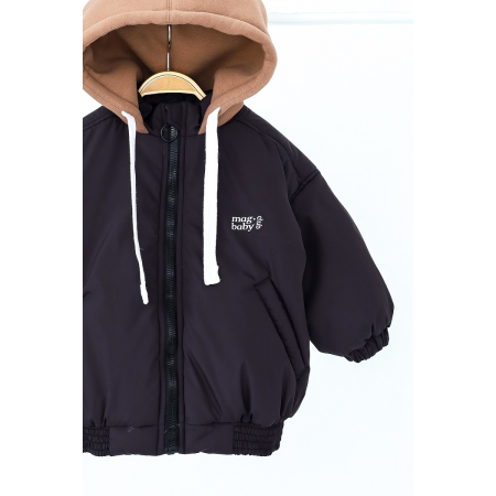 Куртка-бомбер "Bonny" чорна (демі)