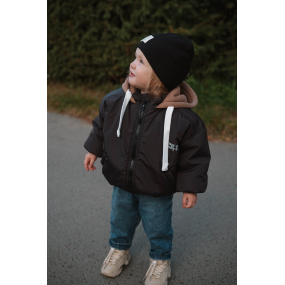 Куртка-бомбер "Bonny" чорна (демі) 2