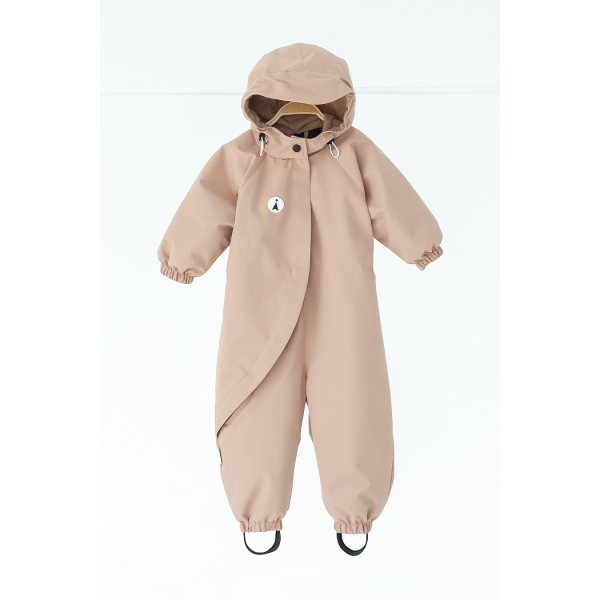 Демі комбінезон "Ivy" мокко (відкрита ніжка) на блискавці