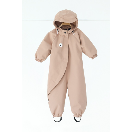 Демі комбінезон "Ivy" мокко (відкрита ніжка) на блискавці