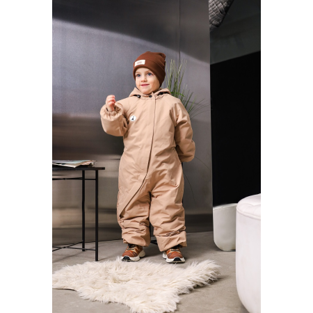 Демі комбінезон "Ivy" мокко (відкрита ніжка) на блискавці