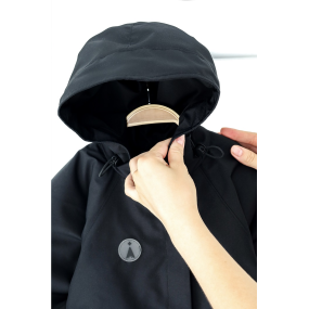 Демі комбінезон "Ivy" чорний (відкрита ніжка) на блискавці 2