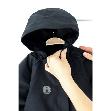 Демі комбінезон "Ivy" чорний (відкрита ніжка) на блискавці