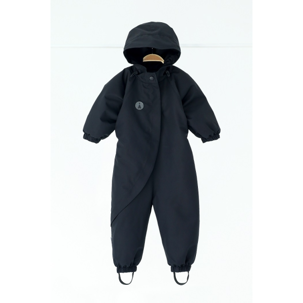 Демі комбінезон "Ivy" чорний (відкрита ніжка) на блискавці