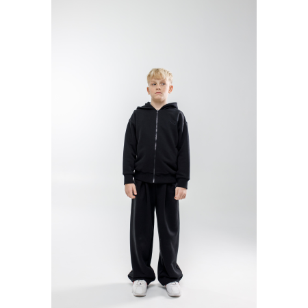 Толстовка СІМО чорна (трьохнитка без начосу) NEWGEN унісекс