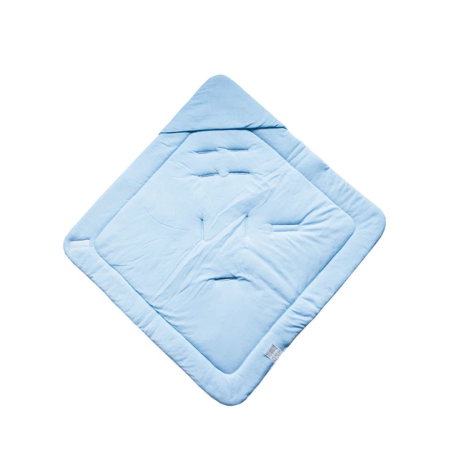 Конверт-плед AutoBaby блакитний в автолюльку (весна), 80х80