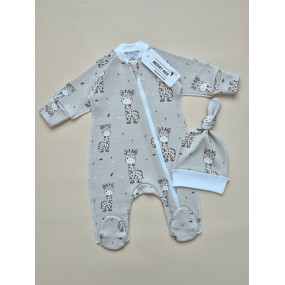 Чоловічок 13084 "Жирафа" (зовнішні шви, шапочка), інтерлок