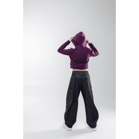 Штани-карго СОФ чорний (джинс) NEWGEN унісекс