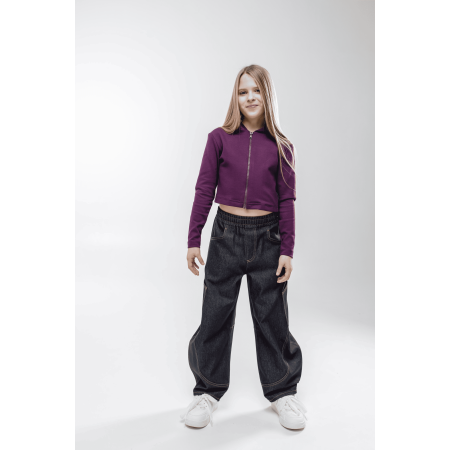 Штани-карго СОФ чорний (джинс) NEWGEN унісекс