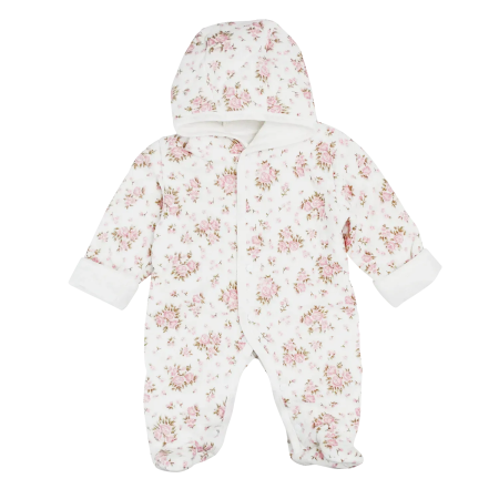 Комбінезон 241901 квіти (стьобаний муслін)
