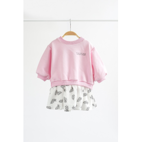 Сукня "Aria" листочки (тринитка петля)