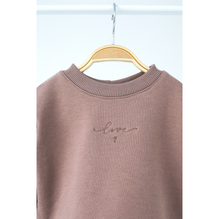 Світшот "Sofia" капучино (тринитка петля)