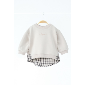 Світшот "Sofia" слонова кістка (тринитка петля)