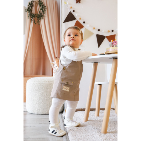 Джинсовий сарафан "Isla" темний таш