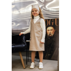 Джинсовий сарафан "Isla" темний таш