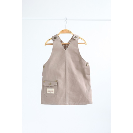 Джинсовий сарафан "Isla" темний таш