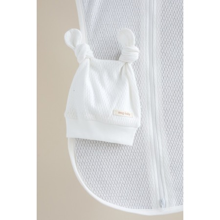 Євро-пелюшка Honey молоко (перфорація) на блискавці з шапочкою