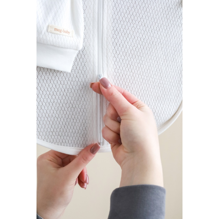 Євро-пелюшка Honey молоко (перфорація) на блискавці з шапочкою